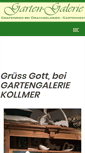 Mobile Screenshot of gartengalerie-kollmer.de